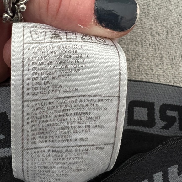 Men’s Nike Pro Compression Tights, Nike Athletic tights black w/silver swoosh - Picture 5 of 9